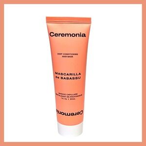Ceremonia Deep Conditioning Hair Mask Mascarilla de Babassu 1 Fl Oz 30mL Travel